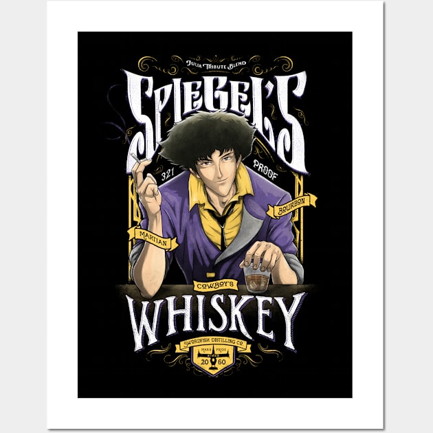 Spiegel's Cowboy Whiskey Wall Art by barrettbiggers